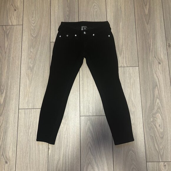 True Religion Black Jeggings - Picture 1 of 2